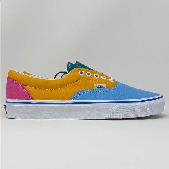 VANS Era Canvas Color Block Multi VN0A38FRVOP - Picture 2 of 8